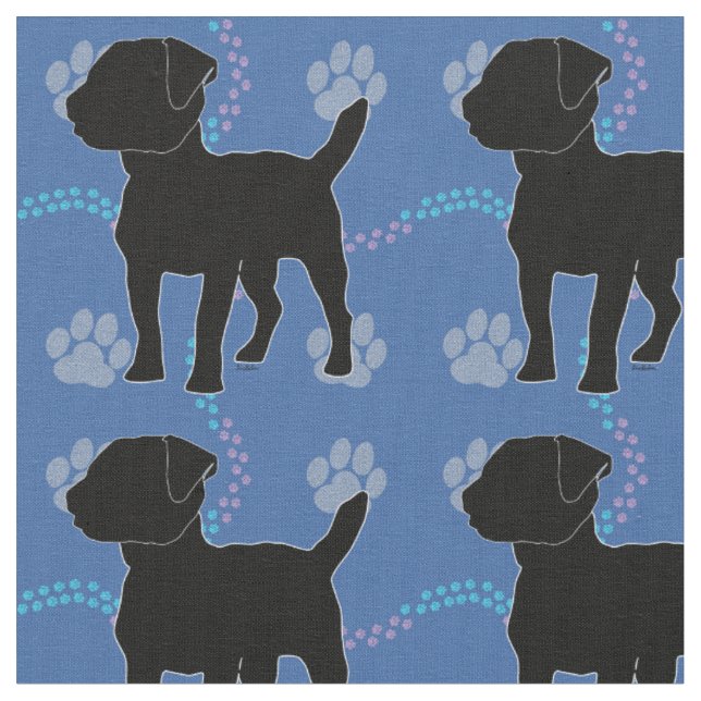 Shadow Dogs - Jack Russell Terrier v1 Stoff (Nahaufnahme)