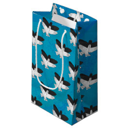 Shadow Eagle auf Blue Kleine Geschenktüte