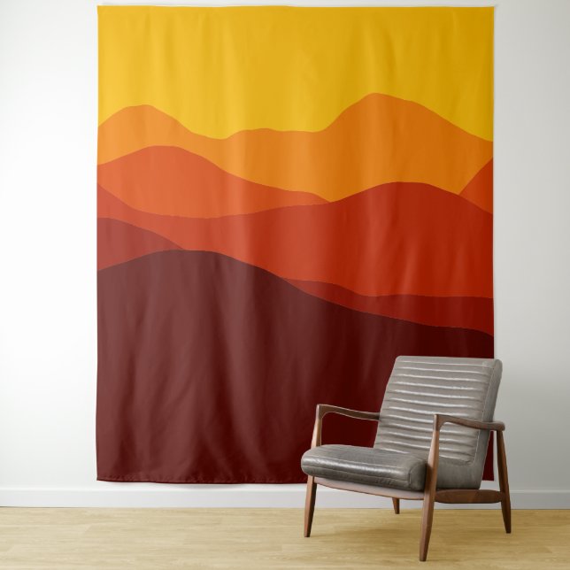 Shadow Mountain Tapestry Wandteppich (Beispiel)