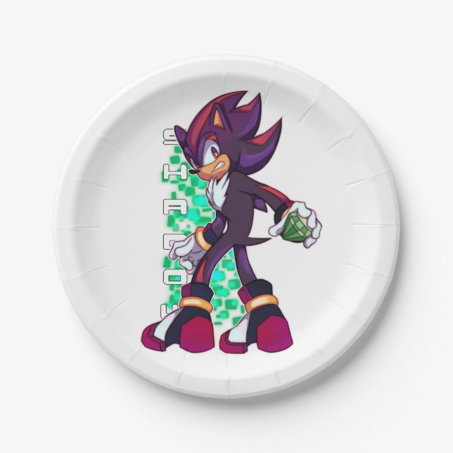 Shadow Pappteller (Vorderseite)