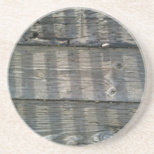 Shadow Planks Wood Deck Knotty Getränkeuntersetzer
