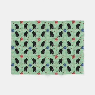 Shadow Poodle Fleecedecke