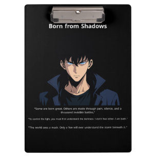 "Shadow Reborn" "The Silent Force" Klemmbrett