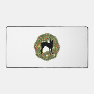 Shadow Silhouette McNab Chien dans une couronne