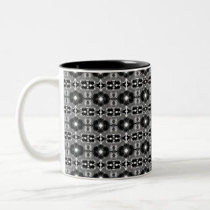Shadow Spiegel Muster  Zweifarbige Tasse