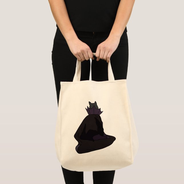 Shadow Vampire Cat in Velvet Cloak Tragetasche (Vorderseite (Produkt))
