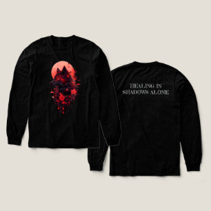 Shadow Wolf episches Design Tri-Blend Shirt