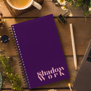 Shadow Work Midnight Purple Journal