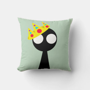 Shadow World - Roi "Bonjour là" - coussin