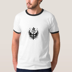 Shadow Wrath: Doppelseitige Ninjakraft T-Shirt