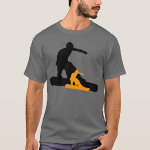 shadowboarder: Orange: T-Shirt