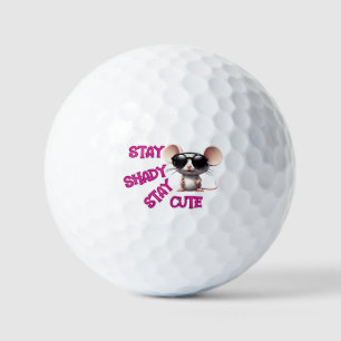 Shady bleibe, Niedliche Maus Bleibe Golfball