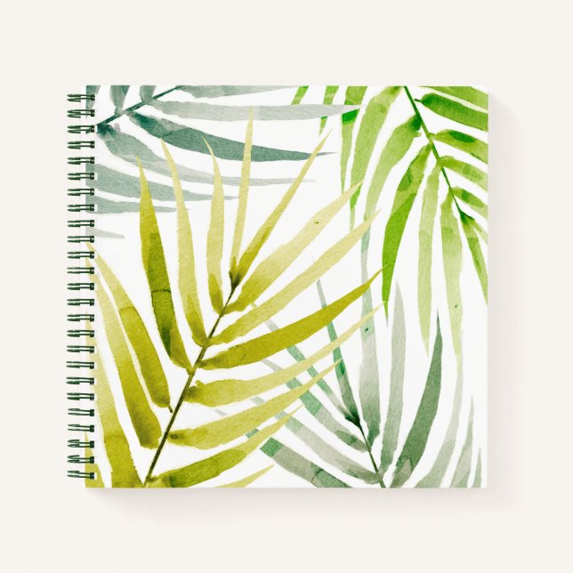 Shady Palms Notizbuch (Vorderseite)