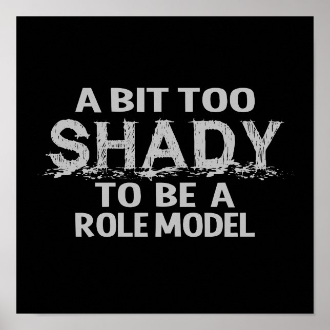 Shady Role Model poster (Vorne)