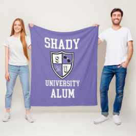 Shady University Alum Gossip Sonnenbrille periwink Fleecedecke