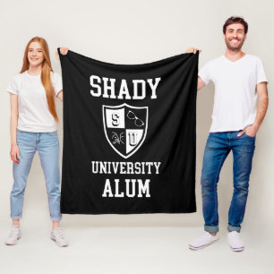 Shady University Alum Klatsch-Sonnenbrille lustige Fleecedecke
