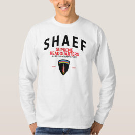 SHAEF Oberstes Hauptquartier Tribute Langarmshirt T-Shirt