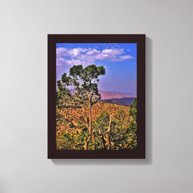 Shafa Mountains Leinwanddruck (Vorderseite)