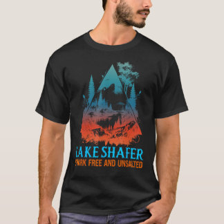 Shafer-See Freie und ungesalzene, sonnige Natur T-Shirt