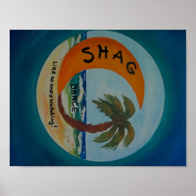 Shag Dance Poster Color (Vorne)