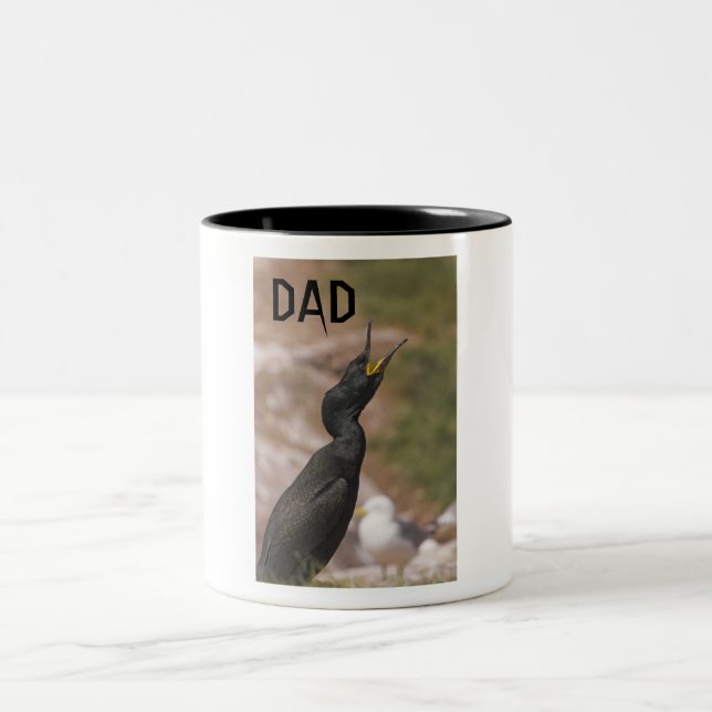 Shag Long Necked Birg Mug (Centre)