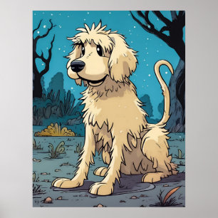 Shaggy Dog Child's Poster