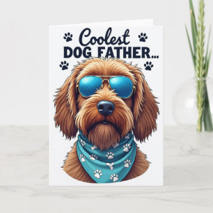 Shaggy Dog Fathers Day Szene Karte