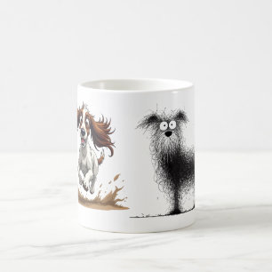 Shaggy dog - Scruffy Doodle Hund Kaffeetasse