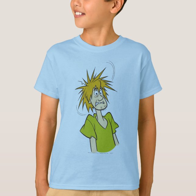 Shaggy erschrocken T-Shirt (Vorderseite)