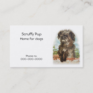 Shaggy HundeVisitenkarte Visitenkarte