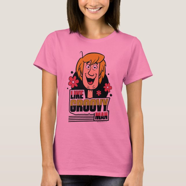 Shaggy "Like Groovy Man" Grafik T-Shirt (Vorderseite)