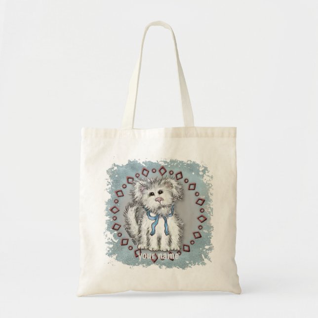 Shaggy Puppy Tote Bag Tragetasche (Vorne)