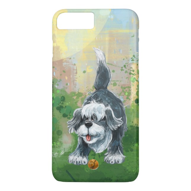 Shaggy Sheep Dog Electronics Case-Mate iPhone Hülle (Rückseite)
