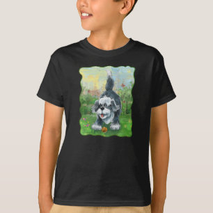 Shaggy Sheep Hund T - Shirt