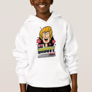 Shaggy "wie starker Mann-" Grafik Hoodie
