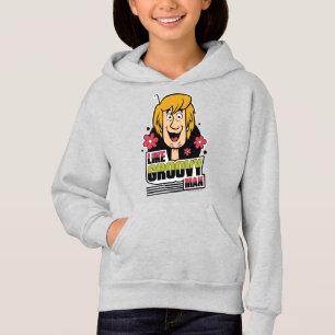 Shaggy "wie starker Mann-" Grafik Hoodie