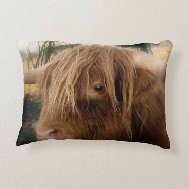 Shaggy Yak Zierkissen (Rückseite)
