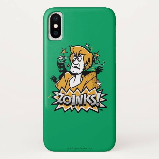 Shaggy "Zoinks"! Halftone Graphic Case-Mate iPhone Hülle (Rückseite)