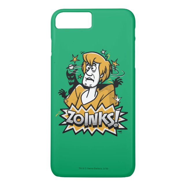 Shaggy "Zoinks"! Halftone Graphic Case-Mate iPhone Hülle (Rückseite)