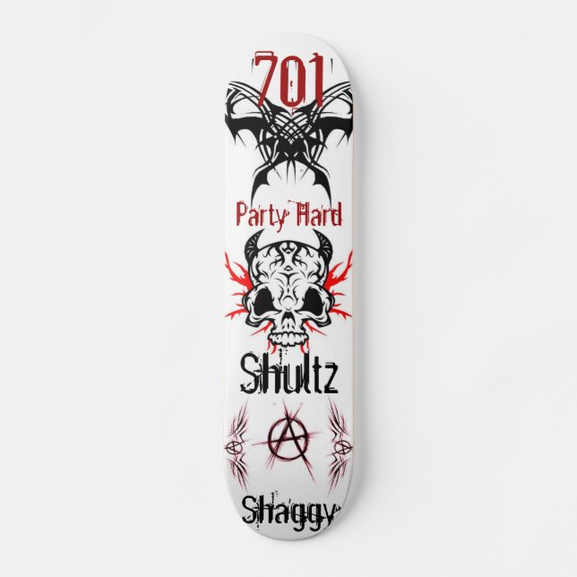 shaggys Brett 701 Skateboard (Vorderseite)