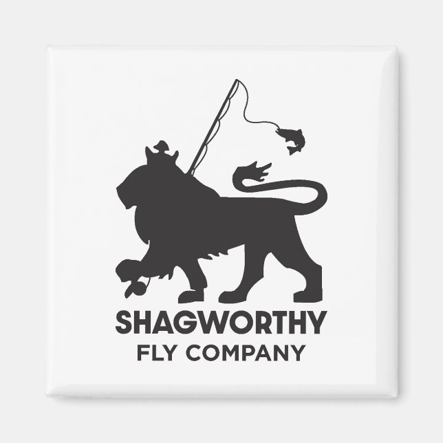 Shagworthy Fly Company Magnet (Vorne)