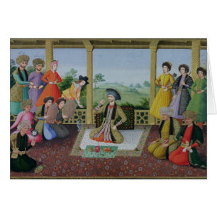 Shah Suleyman II und seine Höflinge