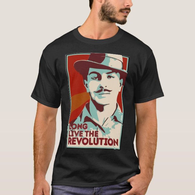 Shaheed Bhagat Singh Revolution   T-Shirt (Vorderseite)