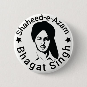 Shaheed-e-Azam Bhagat Singh Button