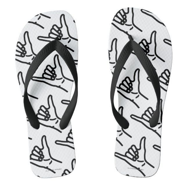 Shaka Drehte Flop Olympian Effort Designs Flip Flops (Fußbett)