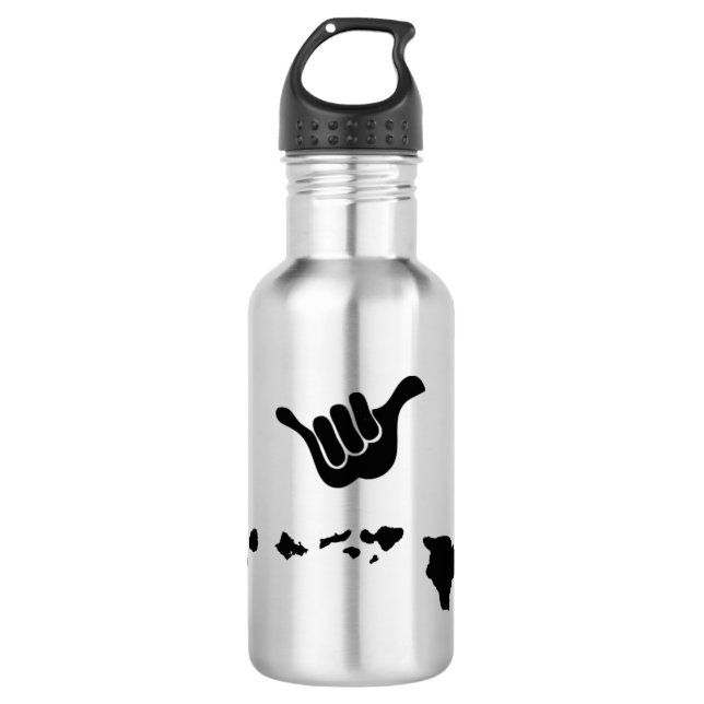 Shaka für Hawaii Edelstahlflasche (Vorderseite)