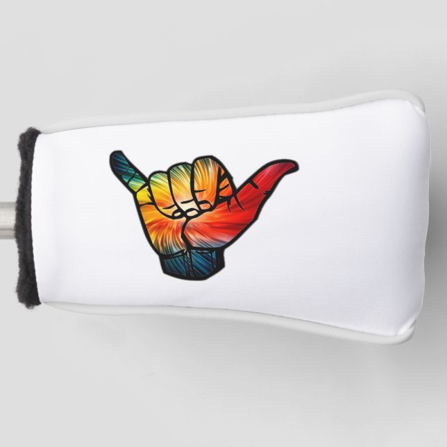 Shaka Golf Headcover (Vorderseite)
