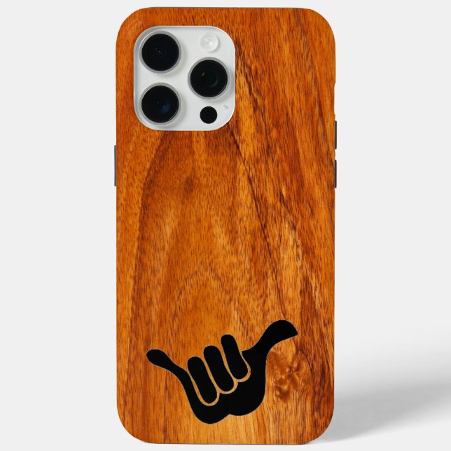 Shaka Koa Case-Mate iPhone Hülle (Rückseite)