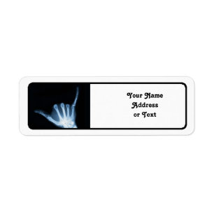 Shaka Sign X-Ray (Hang Loose)