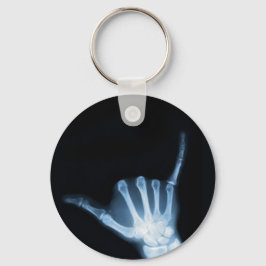 Shaka Sign X-Ray (Hang Loose) Schlüsselanhänger
